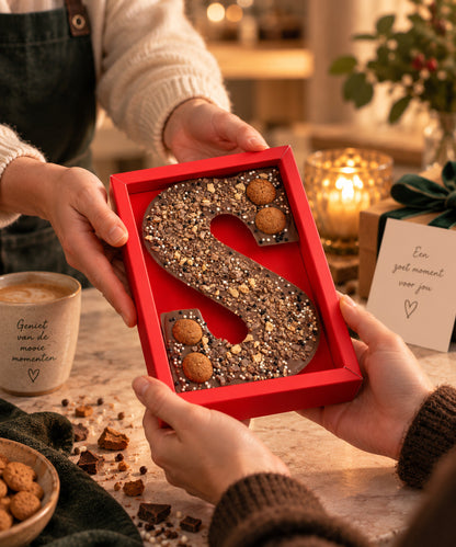 Buchstabe S | Lebkuchen | Gefüllt | Milch