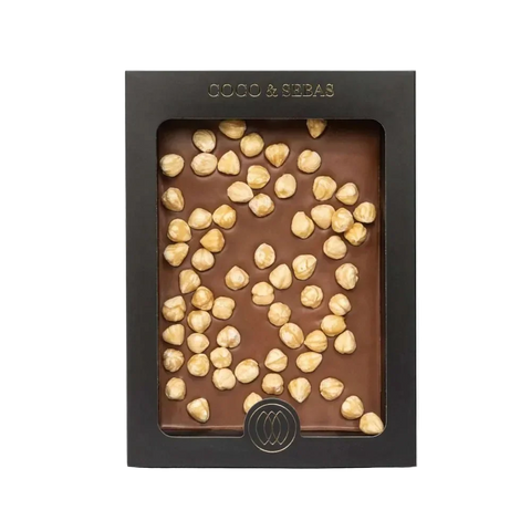 Plak Melkchocolade Hazelnoten