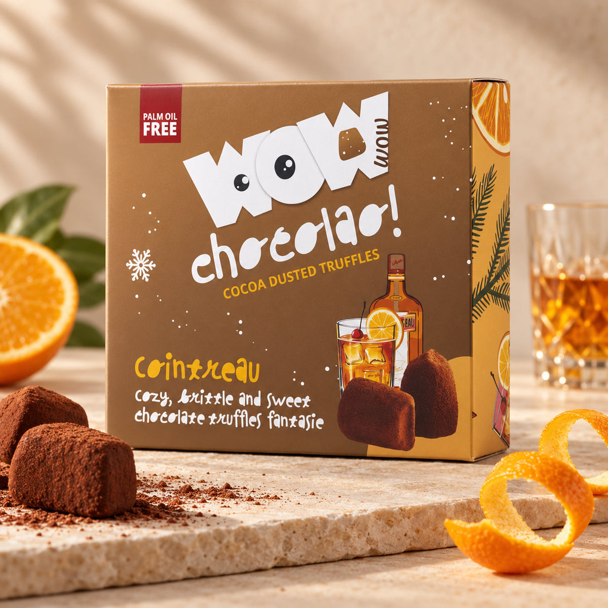 Cointreau truffelbox luxe kerstcadeau 250g
