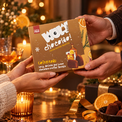 Cointreau chocoladetruffels kerstcadeau voor medewerkers en relaties