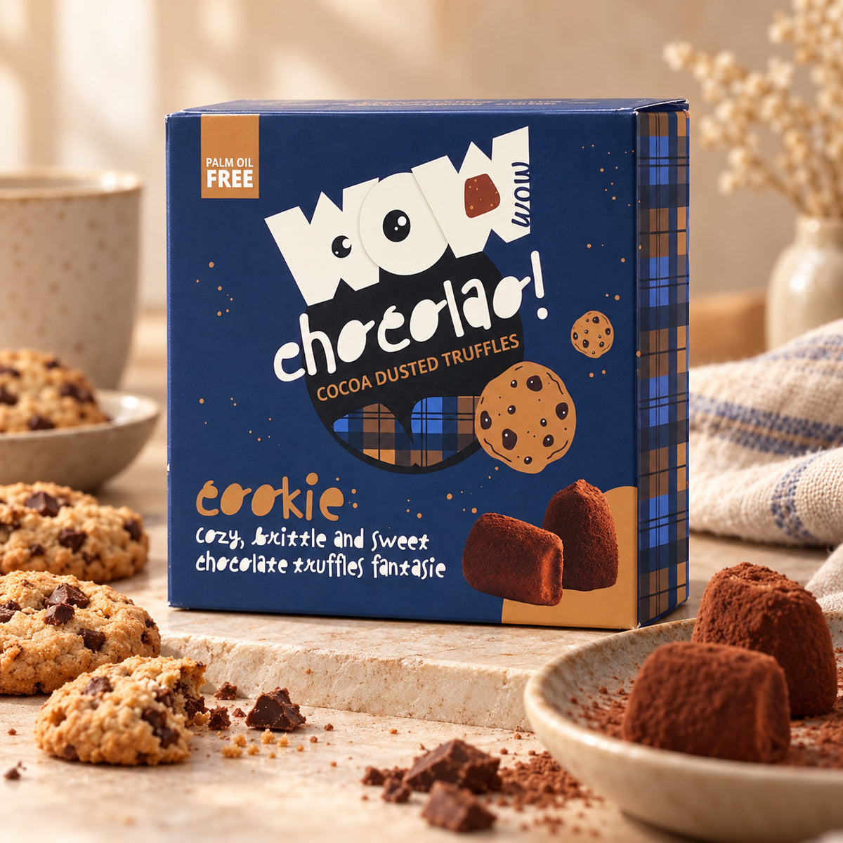 Cookie Crumble chocoladetruffels XL Box 250g