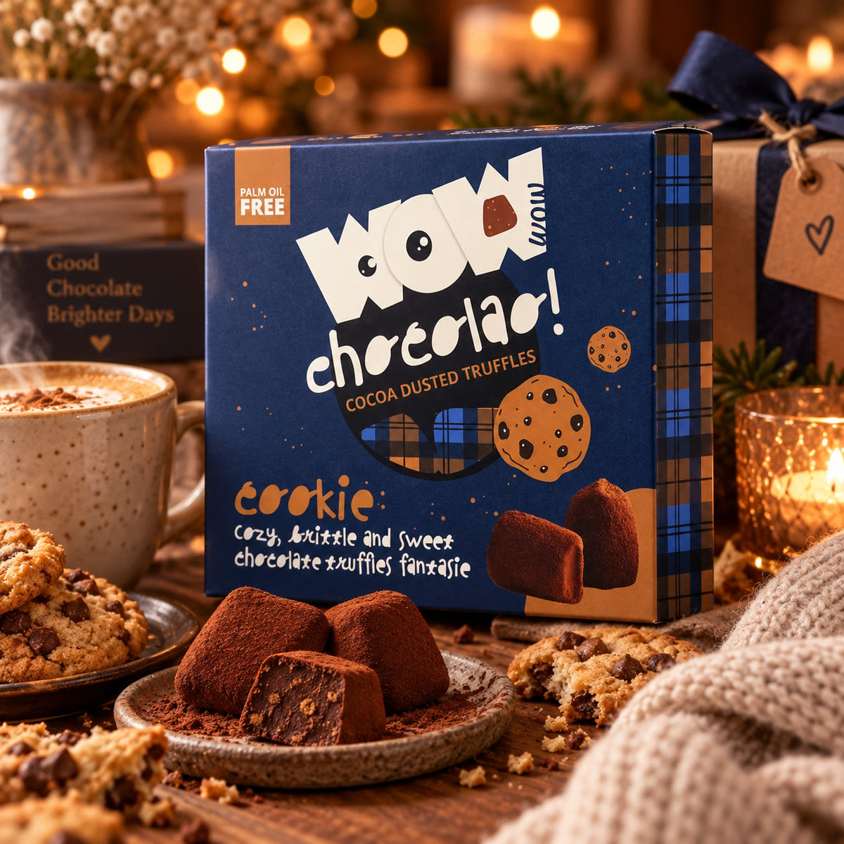 Cookie Crumble truffelbox 250g luxe chocoladecadeau