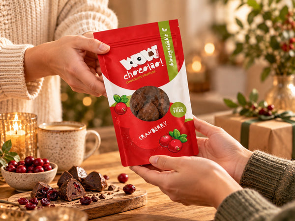 Cranberry Chocolade Truffels | 200 gram