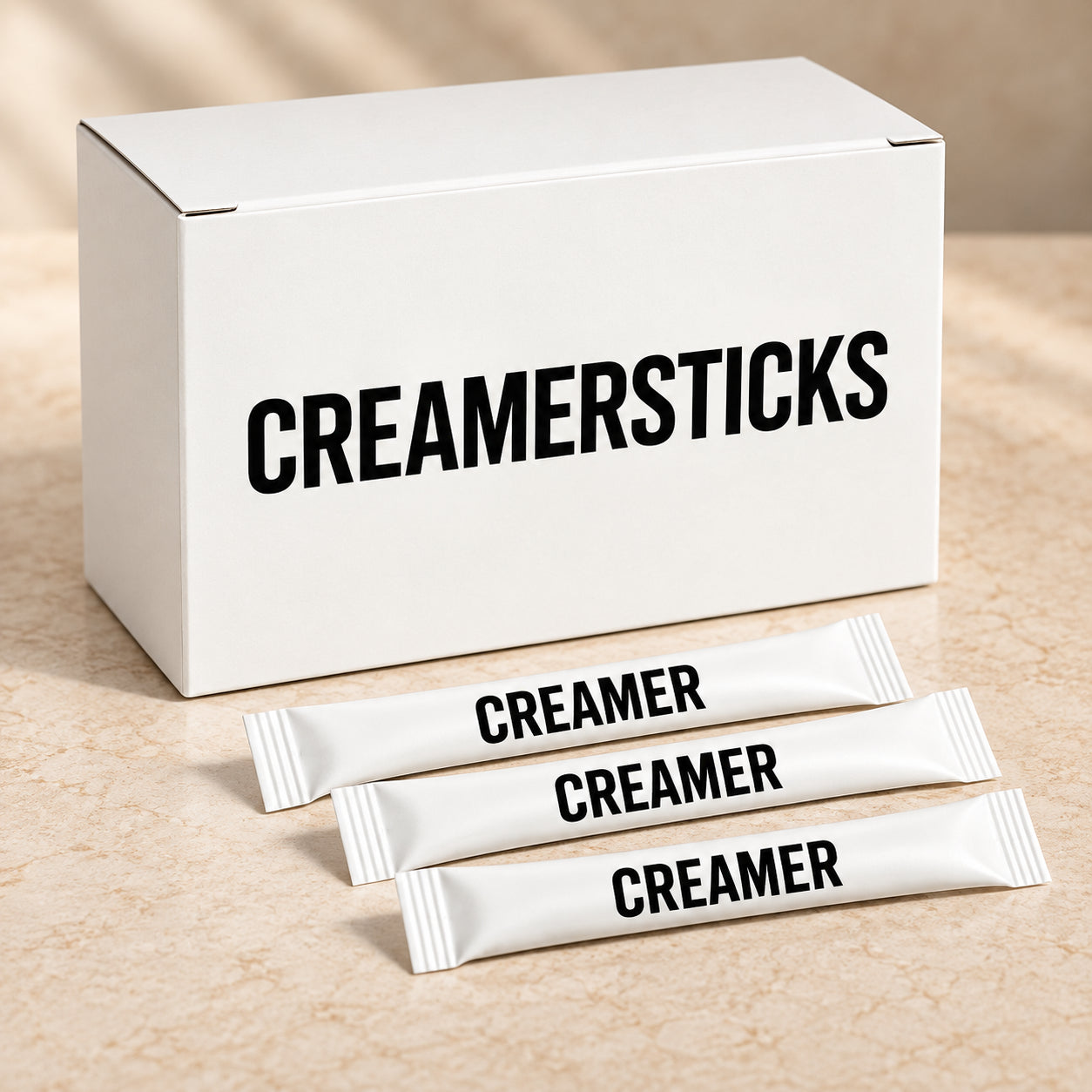 Creamersticks doos van 1000 stuks voor koffie op kantoor en in horeca