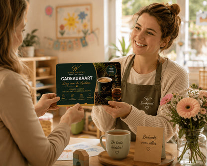 Cadeaukaart voor pedagogisch medewerker op de Dag van de Leidster