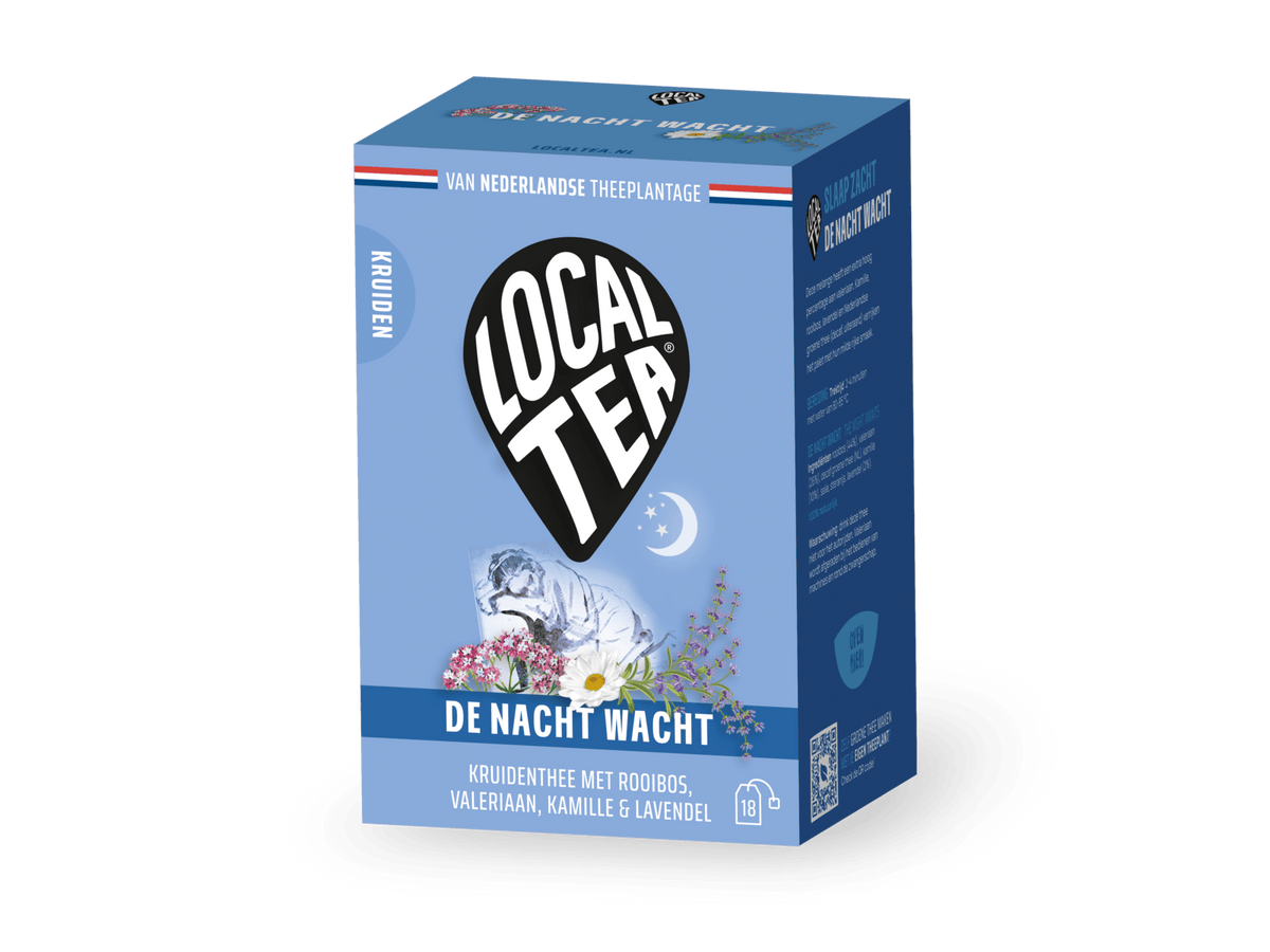 De Nacht Wacht theezakjes van Local Tea