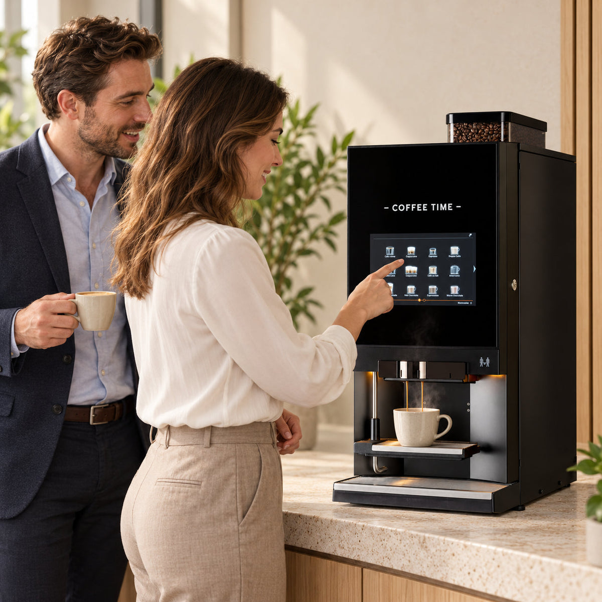 ETNA Dorado Espresso Premium 10 inch Large koffiemachine