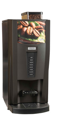 ETNA Mundo Espresso koffiemachine, zwart zijaanzicht
