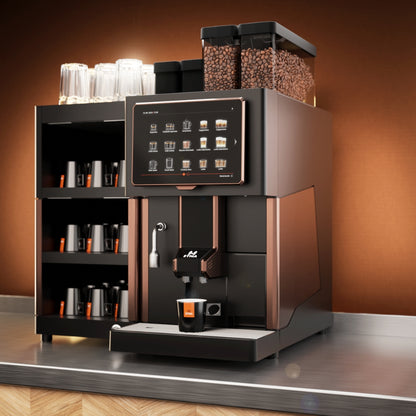 Koffie-uitgifte van de ETNA Sagitta professionele espressomachine