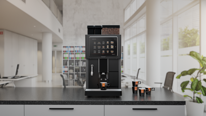 ETNA Sagitta koffiemachine in een zakelijke koffieopstelling
