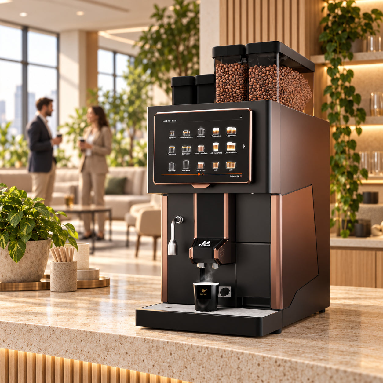 ETNA Sagitta espressomachine voor zakelijk gebruik