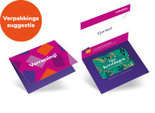 Cadeau envelop Verrassing voor de Fijne Kerstdagen Keuze Cadeaukaart en verpakking suggestie