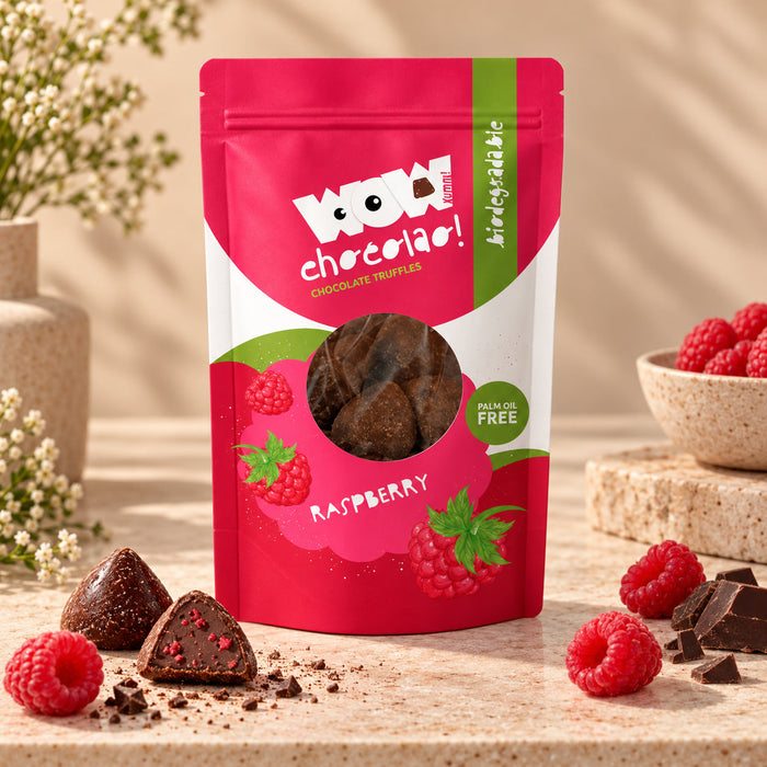 Framboos Chocolade Truffels | 200 gram