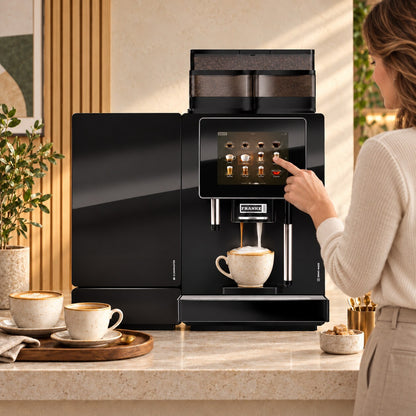 Cappuccino bereiden met de Franke A400 volautomatische koffiemachine