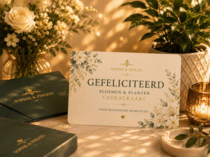 Gefeliciteerd Cadeaukaart