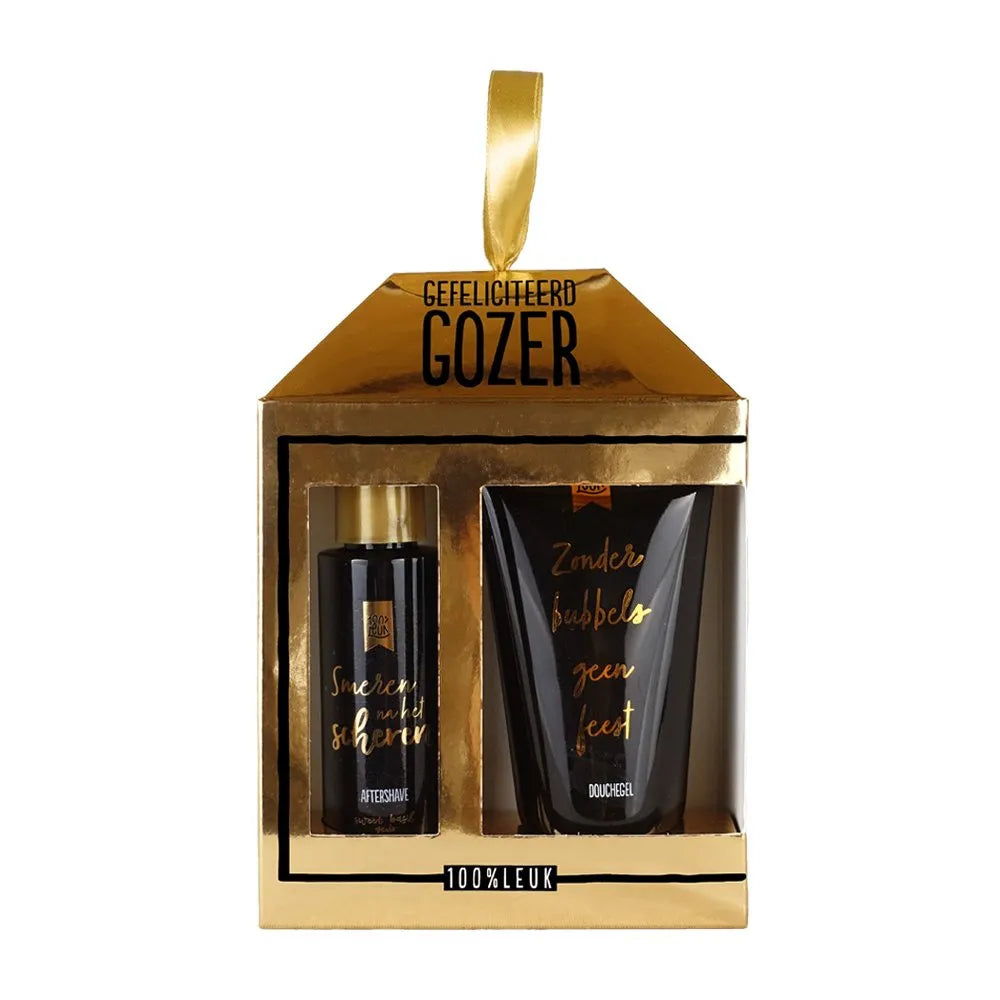 Cadeauset – Gefeliciteerd gozer