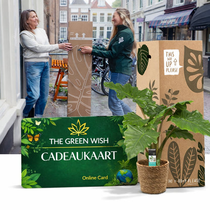 The Green Wish cadeaukaart voor planten en bloemen