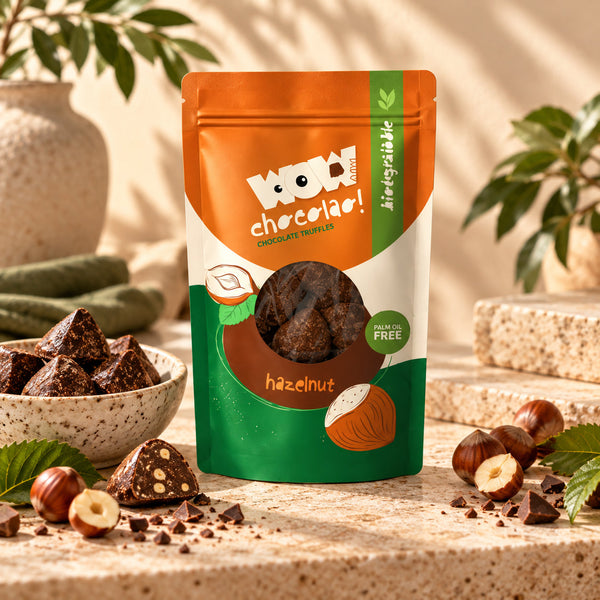 Hazelnoot Chocolade Truffels | 200 gram