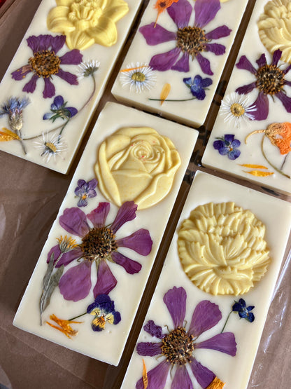 Kleine bloemenreep als Sinterklaas en kerstcadeau