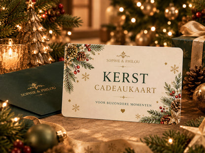 Kerst & Eindejaar Cadeaukaart | productafbeelding 2