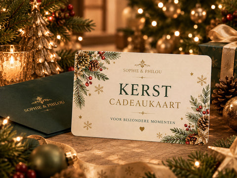 Kerst & Eindejaar Cadeaukaart