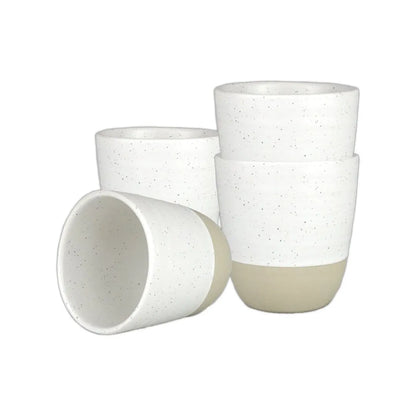 Mok glazuur met stippen