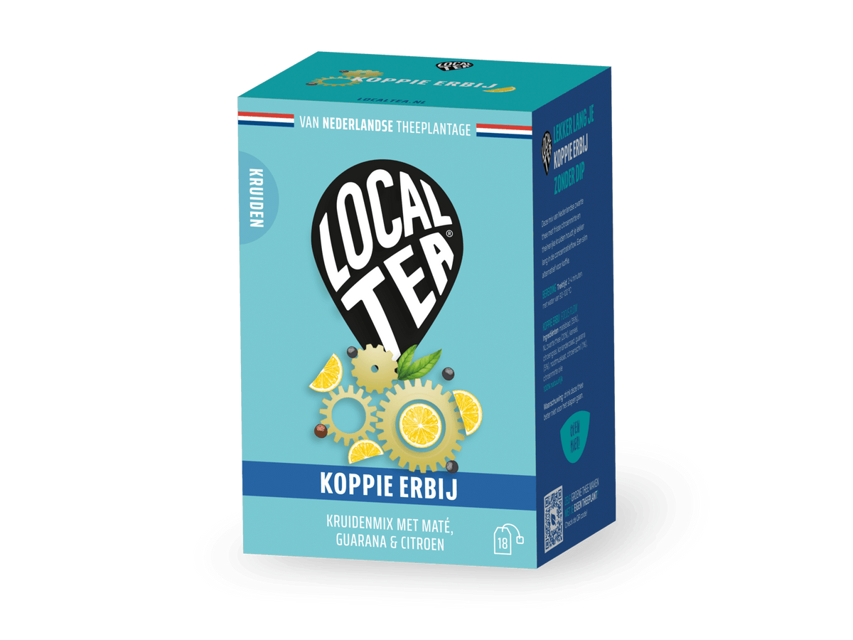 Koppie Erbij theezakjes van Local Tea