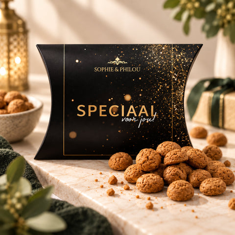 Kruidnoten cadeauverpakking Speciaal voor jou als persoonlijk Sinterklaas cadeau