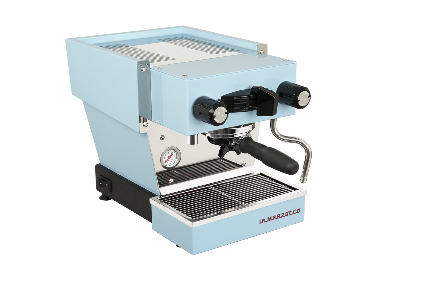 Blauwe La Marzocco Linea Micra espressomachine