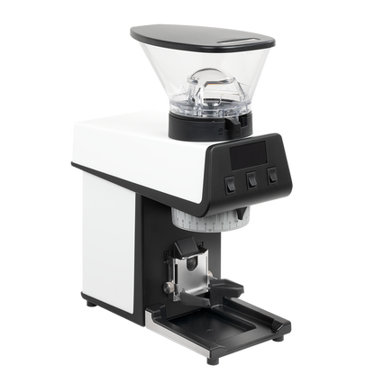 La Marzocco Pico koffiemolen, driekwart vooraanzicht