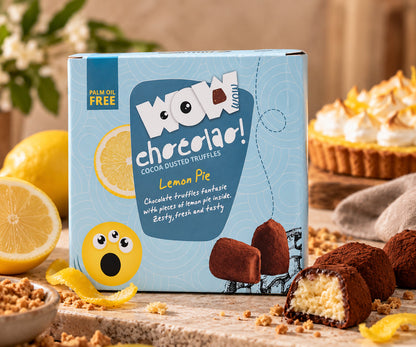 Lemon Pie luxe chocolade truffelbox 250 gram