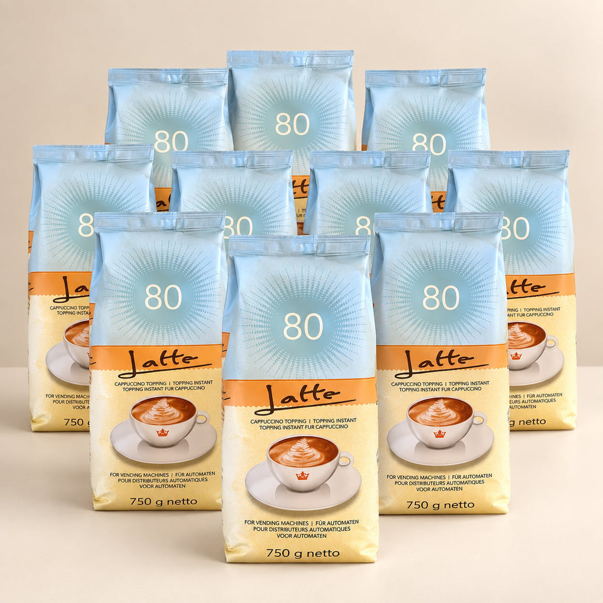 Melk topping Cappuccino Balanced Sweet voor koffiemachines