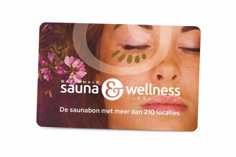 Nationale Sauna en Wellness Cadeaukaart voor ontspanning en wellness