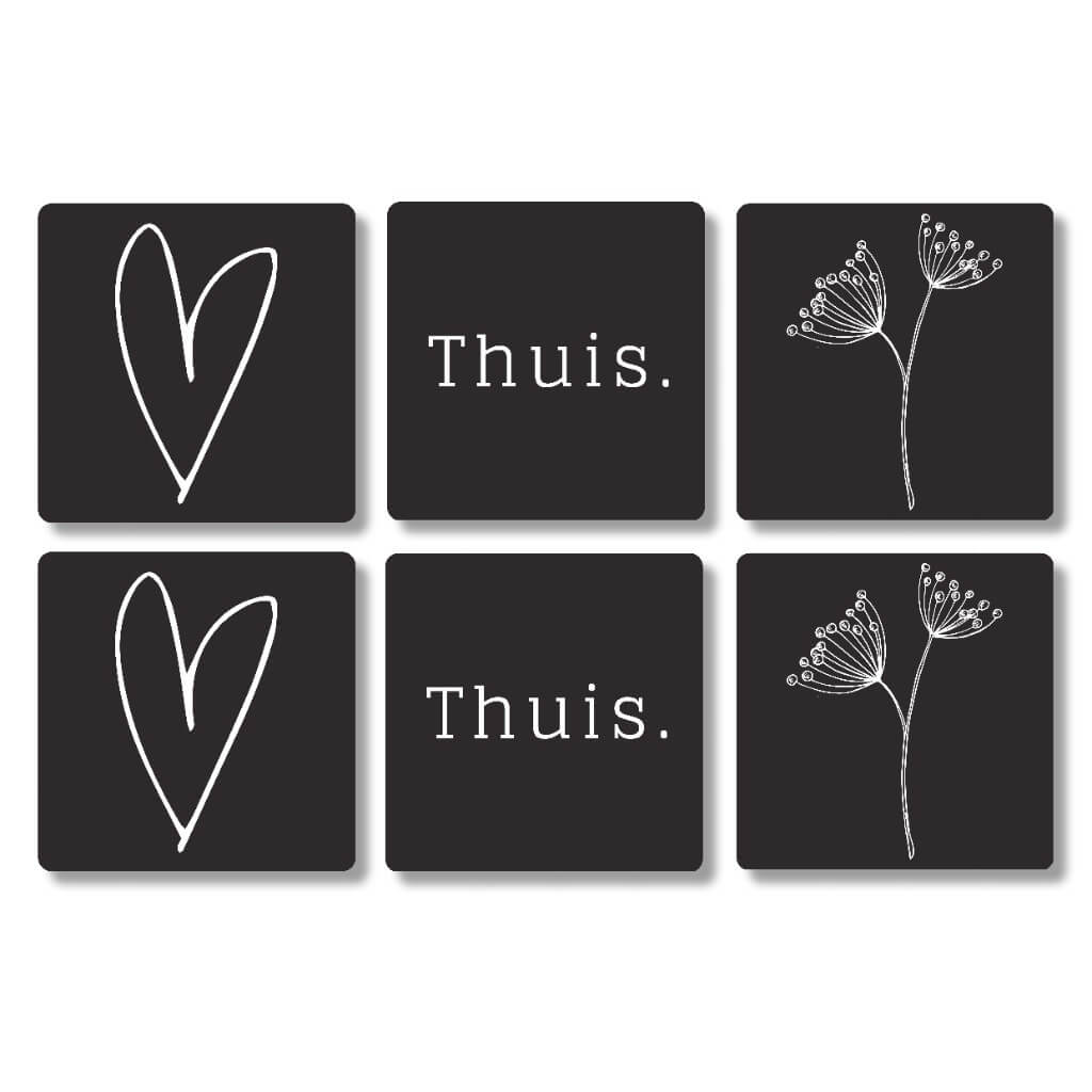 4x Onderzetters | Coasters