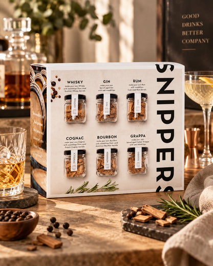 Sfeerbeeld van Originals Gift Pack 6 Flavours Refills met warme styling en passende ingrediënten