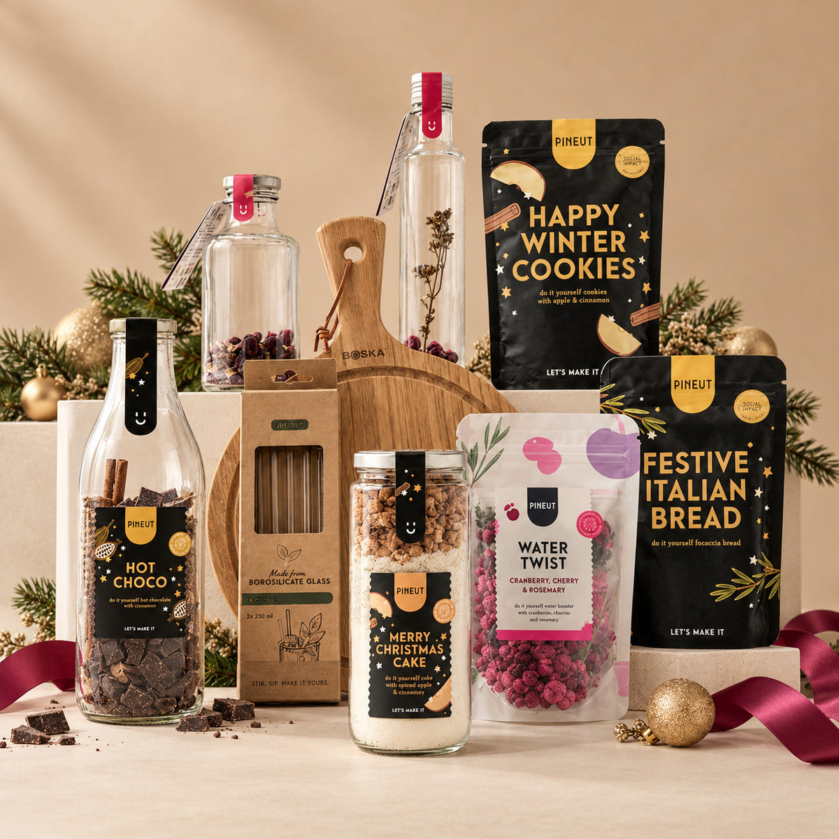 Origineel kerstpakket | Sociaal geproduceerd | Extra Large productfoto