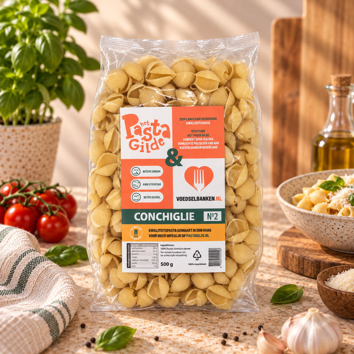 Pasta koken met impact | Conchiglie pasta (1+1 voor de Voedselbank)