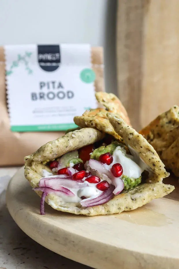 Pinienkernbrot Pitabrot