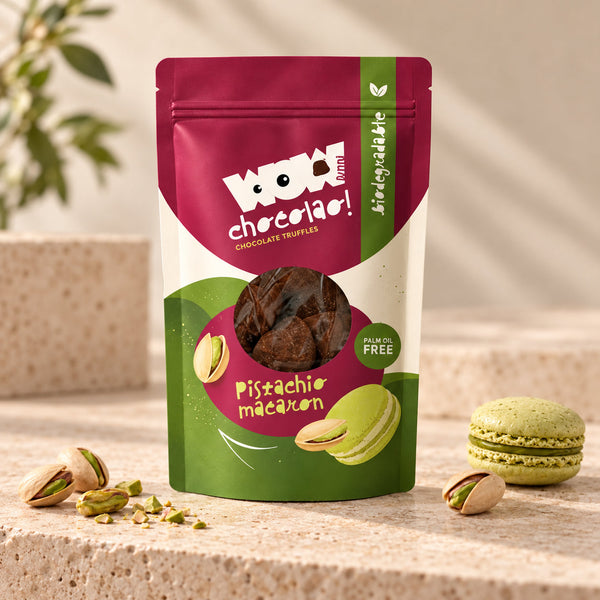 Pistache Chocolade Truffels | 200 gram