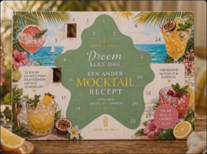 Mocktail Zomerkalender 24 Recepten Cadeau Zomer
