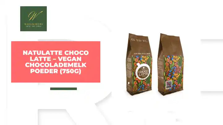 Natulatte Choco Latte &ndash; Vegan chocolademelk poeder (750g) by@Outfy