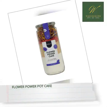 Flower Power Pot Cake by@Outfy