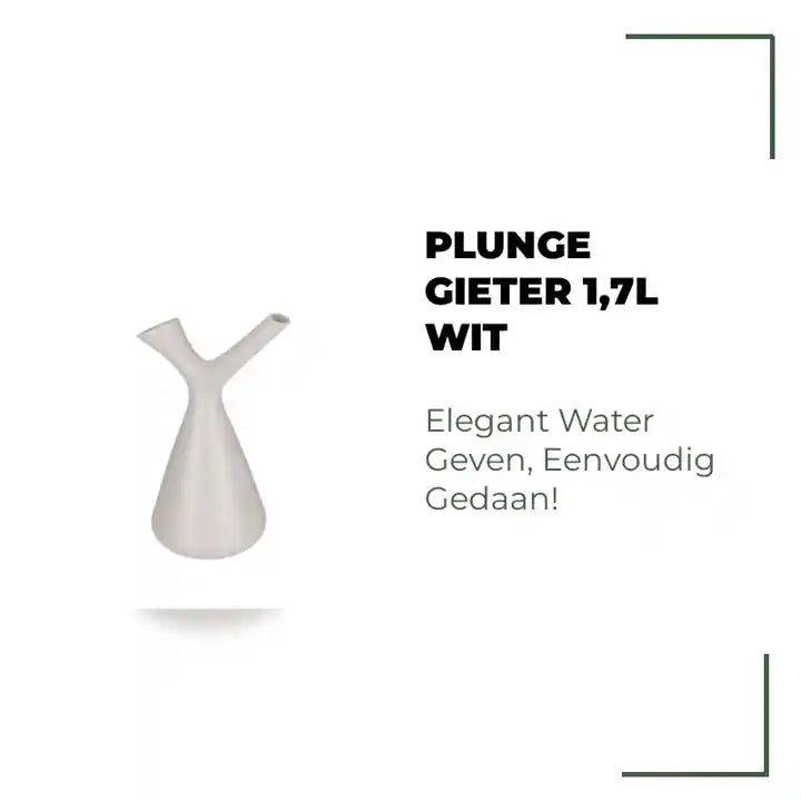 Plunge gieter 1,7L Wit by@Outfy