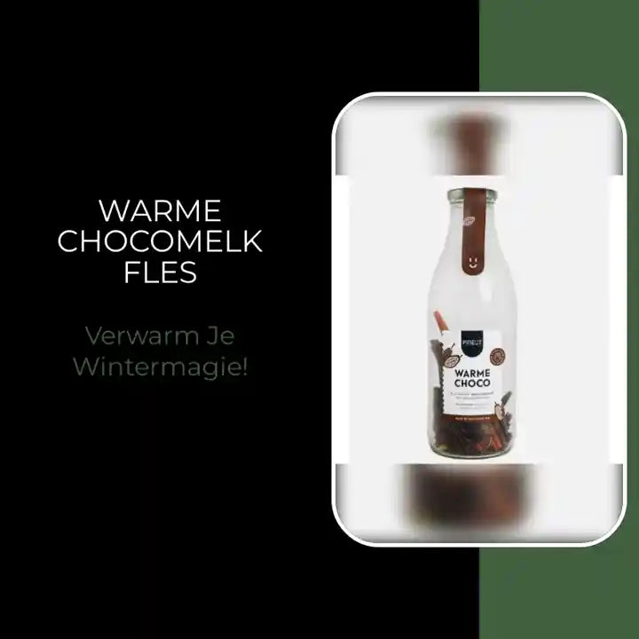 WARME CHOCOMELK Fles by@Outfy