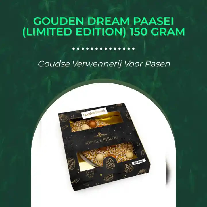 Gouden Dream Paasei (limited edition) 150 gram by@Outfy