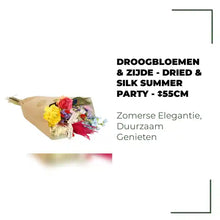 Droogbloemen &amp; Zijde - Dried &amp; Silk Summer Party - ↕55cm by@Outfy