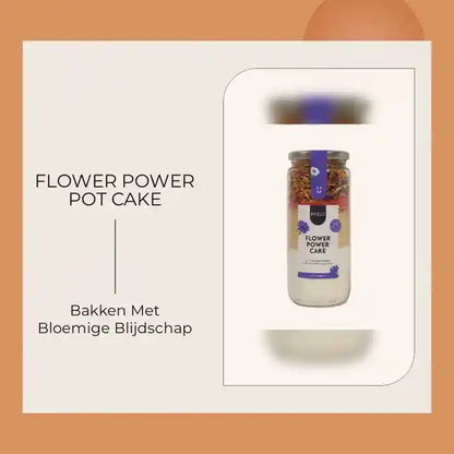 Flower Power Pot Cake by@Outfy