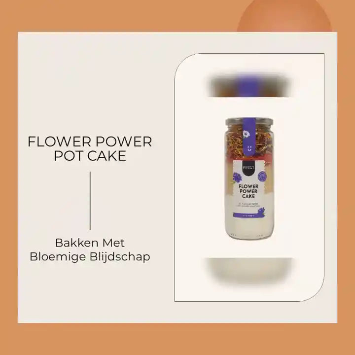 Flower Power Pot Cake by@Outfy