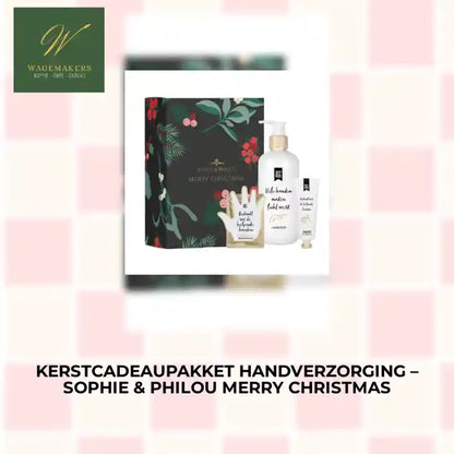 Kerstcadeaupakket Handverzorging &ndash; Sophie &amp; Philou Merry Christmas by@Outfy