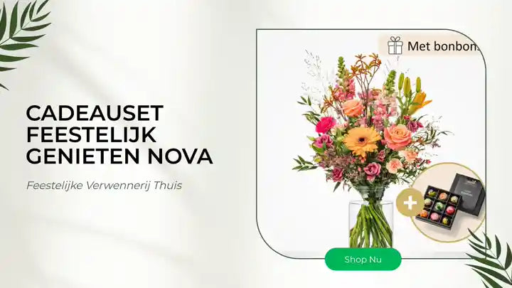 Cadeauset Feestelijk genieten Nova by@Outfy
